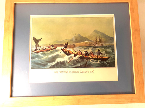 Vintage lithograph print - vintage, "the