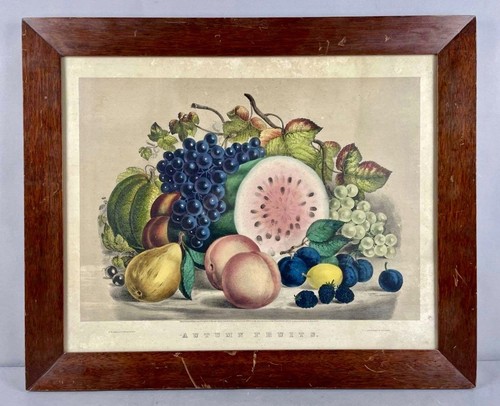 Antique currier ives - antique,
