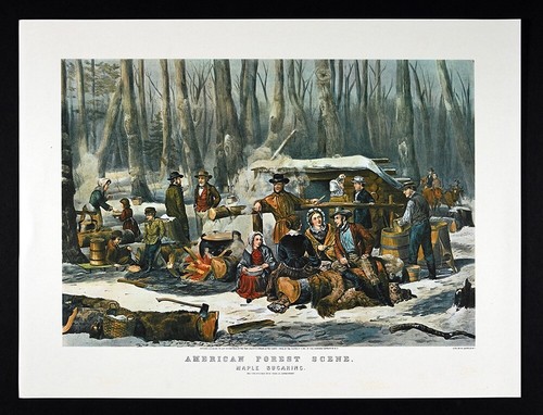 Currier ives print american - currier, &
